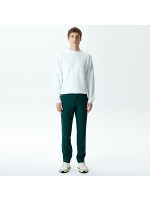 Lacoste Erkek Slim Fit Chino Yeşil Pantolon
