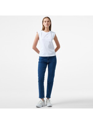 Calvin Klein Kadın Mavi Jean