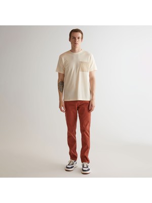 Gant Erkek Kahverengi Slim Fit Pantolon