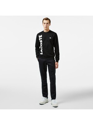 Lacoste Erkek Straight Fit Chino Siyah Pantolon
