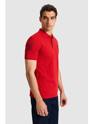 U.s. Polo Assn. Erkek Kırmızı Tişört Basic 50326920-VR171
