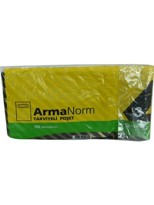 Subutu Armanorm Takviyeli Çanta Poşet Desen Renk 42X32 50 Adet No:3