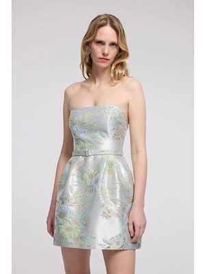 adL  Mert Aslan Straplez Mini Elbise Mint 12444009009