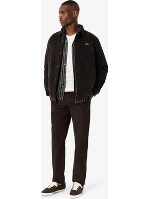 Lacoste Erkek Regular Fit Chino Kahverengi Pantolon