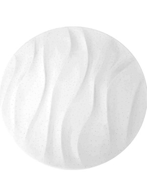 24W Dalgalı Dekoratif Panel 2 Li Beyaz