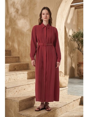 Nuss Seyyar Kemerli Pile Detay 2050 Red Plum