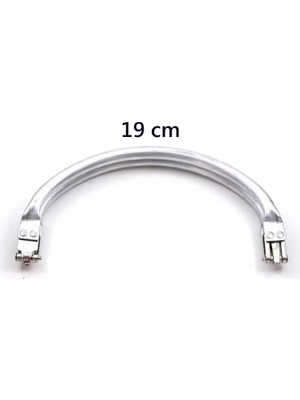 Hace Bazaar Gizli Metal Oval Çanta Bursu – 19 cm - Metal Çanta Aparatı Çanta Aksesuarı