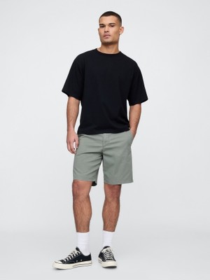 Gap Erkek Yeşil Essential Khaki Şort