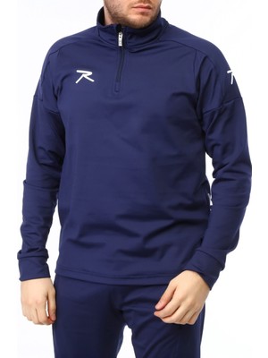 Raru Ablas 2XL Lacivert Antrenman Eşofmanı Erkek Nefes Alabilir Kumaş Slim Fit Konfor