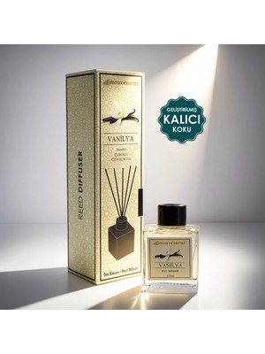 Vanilya Sıcaklığı 100 ml Bambu Çubuklu Oda Kokusu – Yumuşak ve Sıcak Bir Ortam Katın