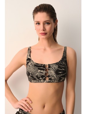Suwen Ashley Bant Detaylı Bralet Bikini Üst