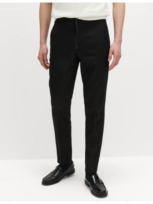 Marks & Spencer Tapered Fit Lastikli Bel Pantolon