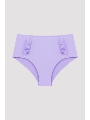 Penti Eflatun Basic Yüksek Bel Fırfırlı Bikini Altı