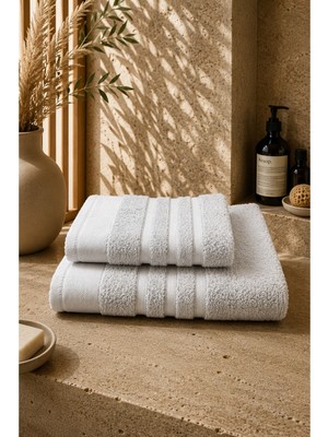 Casnack Sahra Model 2\'li Banyo Havlu Seti