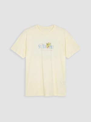 LC Waikiki Sarı Bisiklet Yaka Tweety Baskılı Kadın Tişört