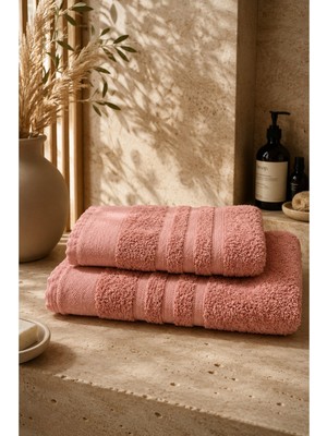 Casnack Sahra Model 2\'li Banyo Havlu Seti