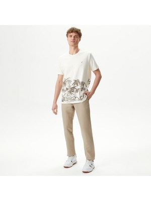 Nautica Erkek Bej Classic Fit Pantolon