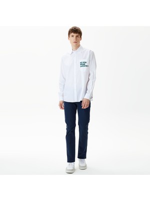 Lacoste Erkek Slim Fit Lacivert Pantolon