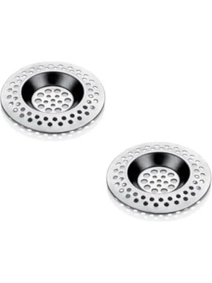 Fadem Store Paslanmaz Metal Lavabo Süzgeci, Tıkanma Önleyici ve Dayanıklı Yapı