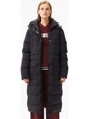 Lacoste Kadın Siyah Mont