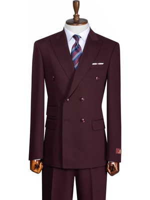 İlayda Emir Luxury, Slimfit, Kruvaze, Kırlangıç Yaka, Erkek Takım Elbise