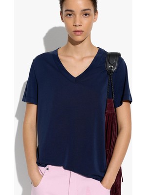 Parfois Kadın V Yaka T-Shirt