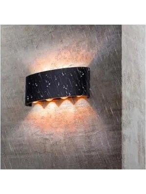 Fadem Store Modern Dış Mekan Amber LED Aplik, Kapri Tasarımıyla Aydınlatma