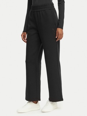 Armani Exchange Kadın Lastikli Yüksek Bel Regular Fit Düz Paça Siyah Eşofman Altı XW002840 AF21298-UC001