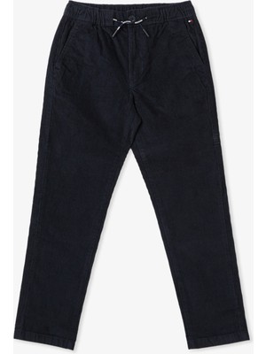 Tommy Hilfiger Corduroy Çocuk Mavi Chino Pantolon