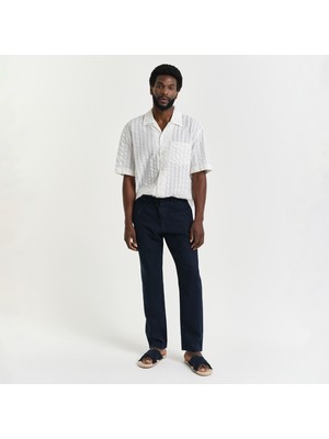 Gant Erkek Lacivert Relaxed Fit Pantolon