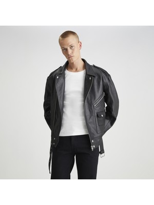 Calvin Klein Jeans Erkek Siyah Mont