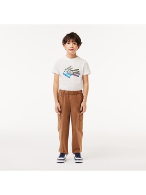 Lacoste Erkek Çocuk Kahverengi Pantolon