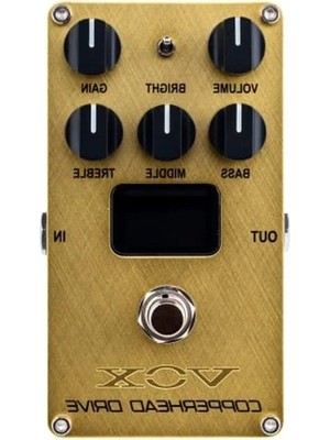 Fadem Store Copperhead Drive Gitar Pedalı, Zengin Ses Efektleri Sunar