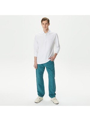 Lacoste Erkek Relaxed Fit Mavi Pantolon