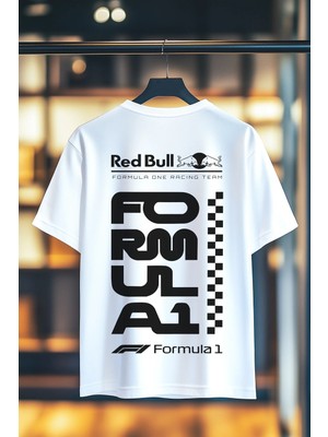 Book OrBook Redbull Formula 1 | %100 Pamuk Sırt Baskılı Heavy Cotton Premıum Kalite T-Shırt (Y351)