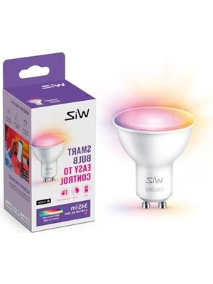 Fadem Store Kısılabilir Renkli LED Ampul, 50W GU10, 2200-6500K