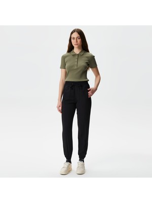 Lacoste Kadın Jogger Siyah Pantolon