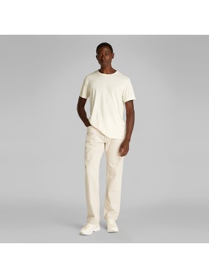 Calvin Klein Standard Straight Erkek Krem Jean