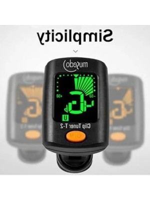 Fadem Store Dijital Akort Aleti - Gitar ve Ukulele Için Kromatik