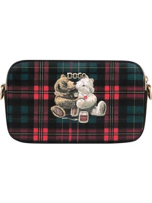 Dogo Kadın Vegan Deri Çok Renkli El Çantası - Teddy Bear Tasarım