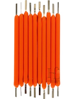 Hazar Led 12 Volt 38MM LED Filament Kırmızı Retro Tungsten Filament 10 Adet