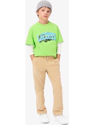 Lacoste Çocuk Bej Pantolon