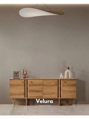 Velura Home & Living Kolezyum Konsol - Naturel (Ayna Hariç)