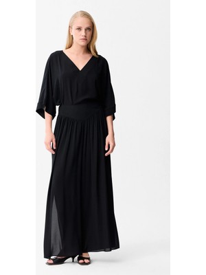 Love My Body Bol Paça Pantolon Siyah 153LO064000