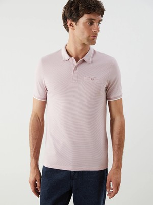 LC Waikiki Pembe Polo Yaka Erkek Tişört