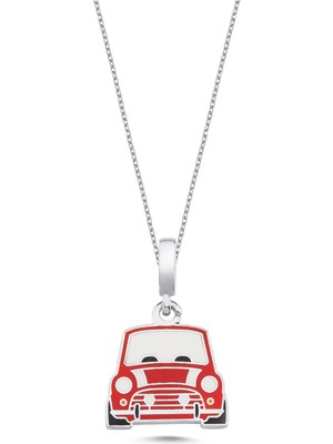 Silverize Mini Cooper Gümüş Kolye ARB47