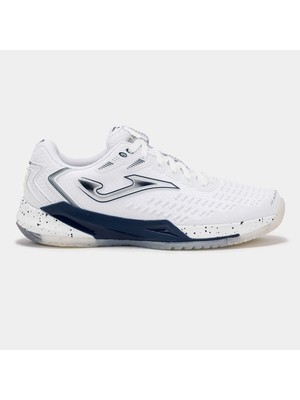 Joma TRALS2602AC Rapid Lady Sert ve Toprak Kort Kadın Tenis Ayakkbısı - Beyaz/lacivert