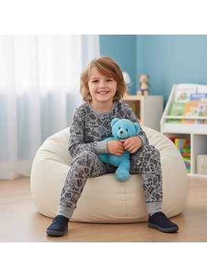 Bonbon Çocuk Desenli 2'li Pijama Takımı CB1000