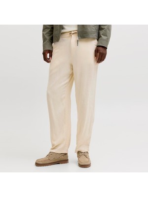 Jack & Jones Erkek Keten Karisimli Chino Pantolon - Karl