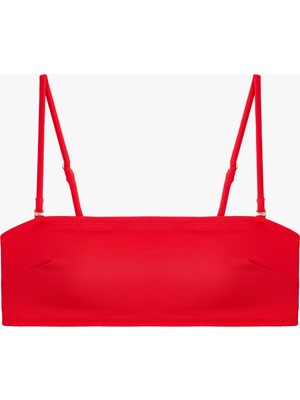 Koton Çıkarılabilir Askılı Straplez Bandeau Bikini Üstü